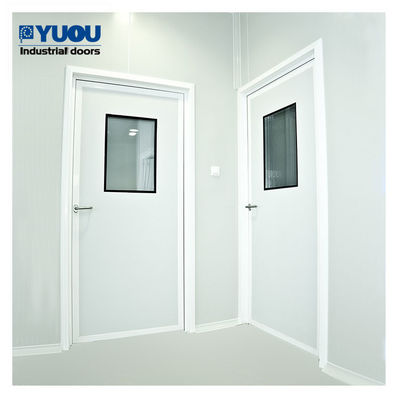 Lab Blue Automatic Steel Door Medical Side EPDM 0.8mm Sheet Operating