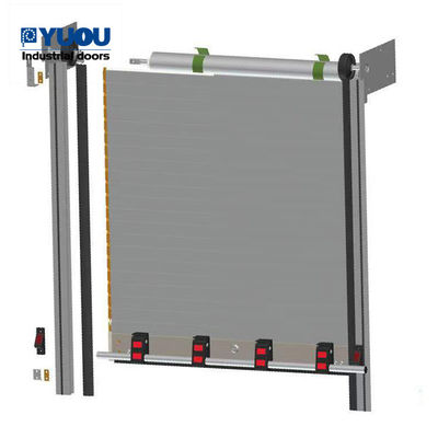 Fire Truck ISO9001 Aluminium Shutter Door Waterproof Anti Rust