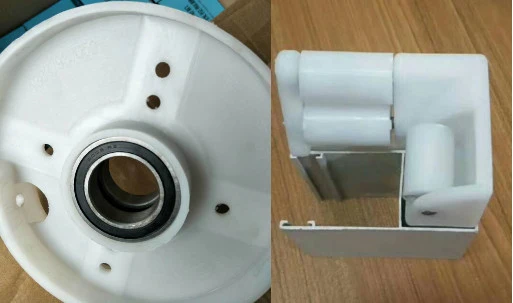 Porta aérea motorizada automática industrial do obturador do rolo da liga de alumínio para a garagem do armazém